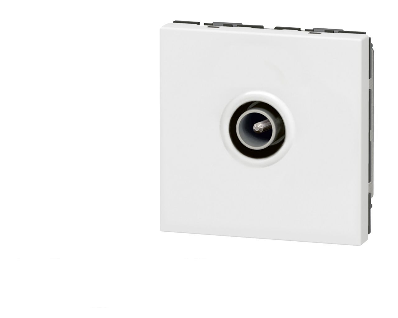 Prise TV 2 modules Legrand Mosaic composable