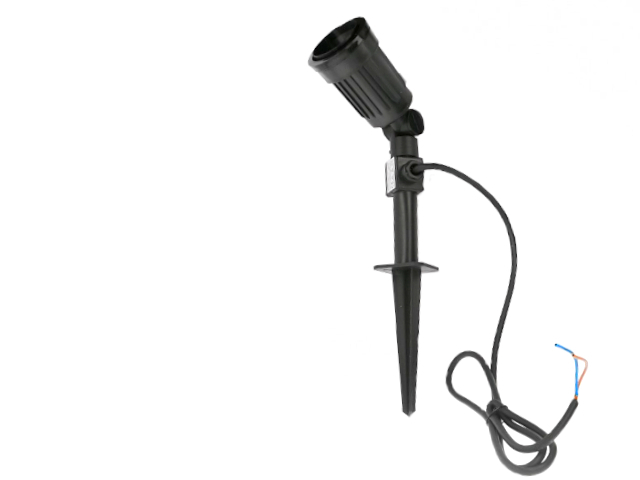 Projecteur piquet E27, sans ampoule