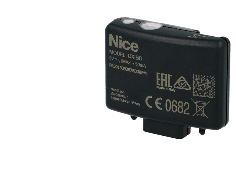 Récepteur embrochable 4 canaux bidirectionnel Nice