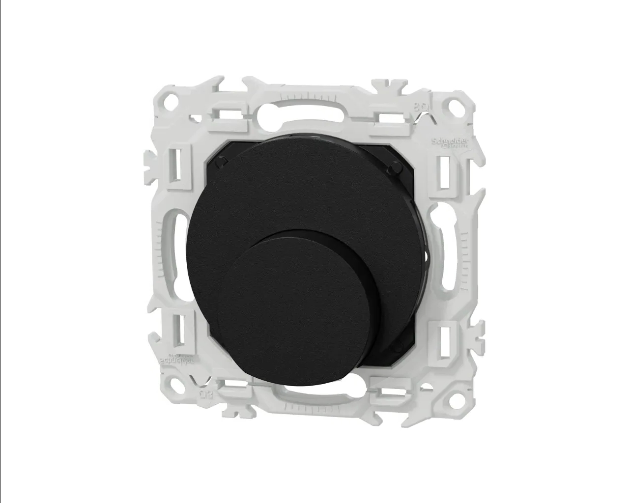 Sortie de câble Noir onyx Schneider Odace