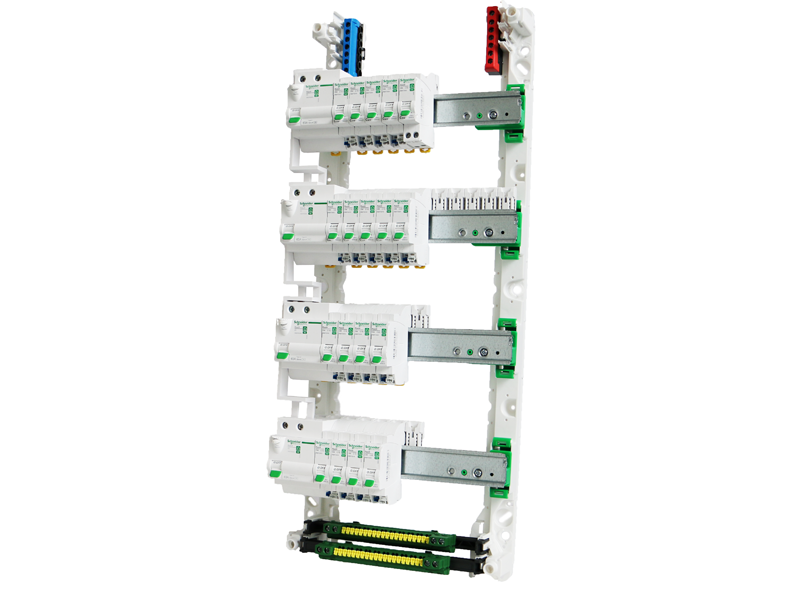 Tableau électrique précâblé embrochable Resi9 XE Schneider | Tableau ...