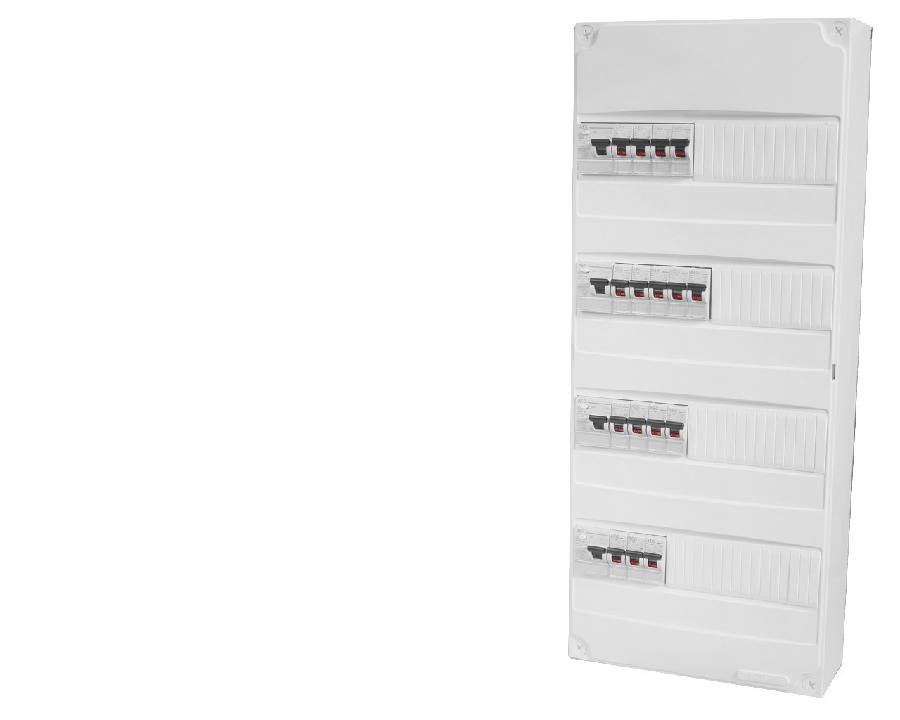 Tableau électrique precable ABB (16 disjoncteurs + 4 ID)