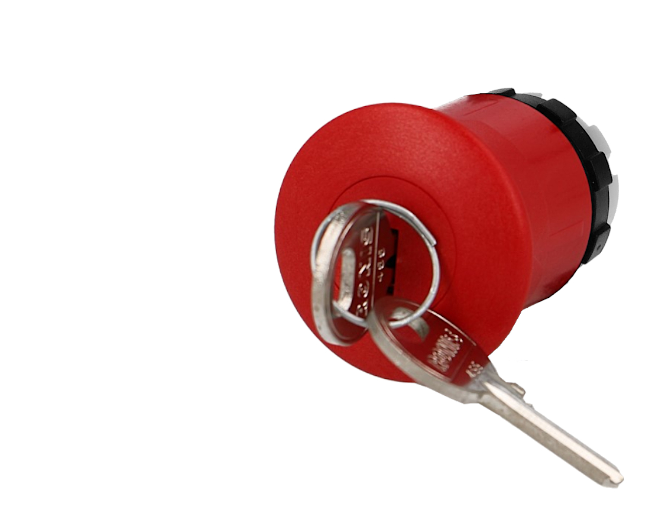 Tête de bouton d'arrêt d'urgence à clé IMO Ø22mm