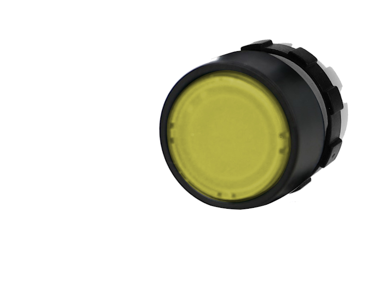 Tête de bouton poussoir lumineux IMO Ø22mm jaune