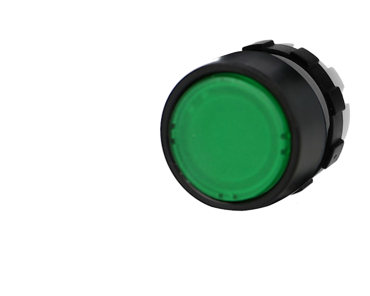 Tête de bouton poussoir lumineux IMO Ø22mm vert