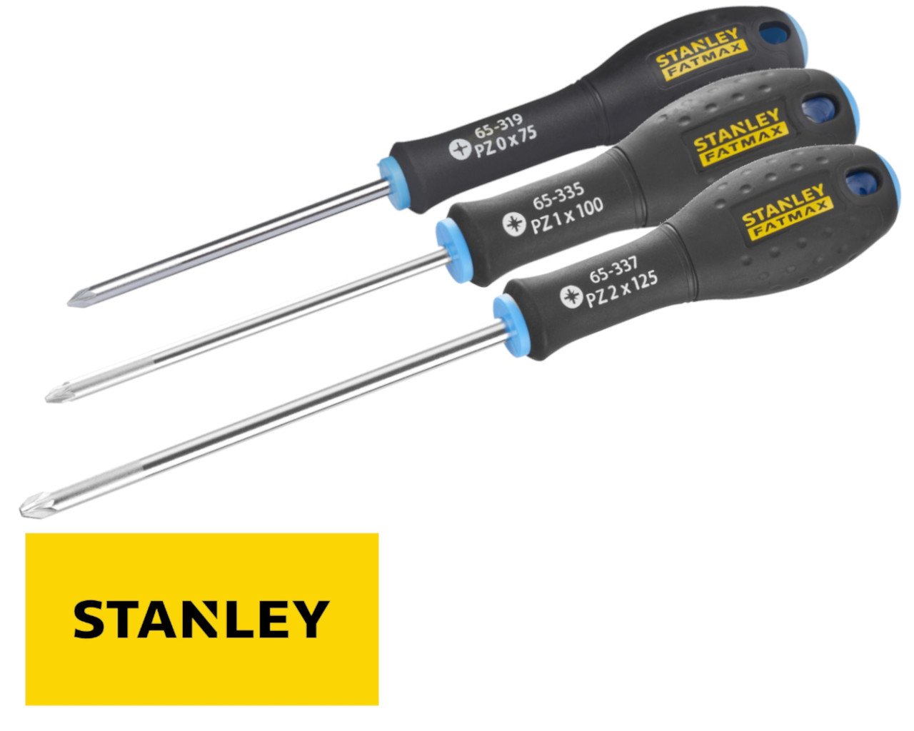STANLEY FATMAX Tournevis Pozidriv PZ2 250mm - Fabriqué En France