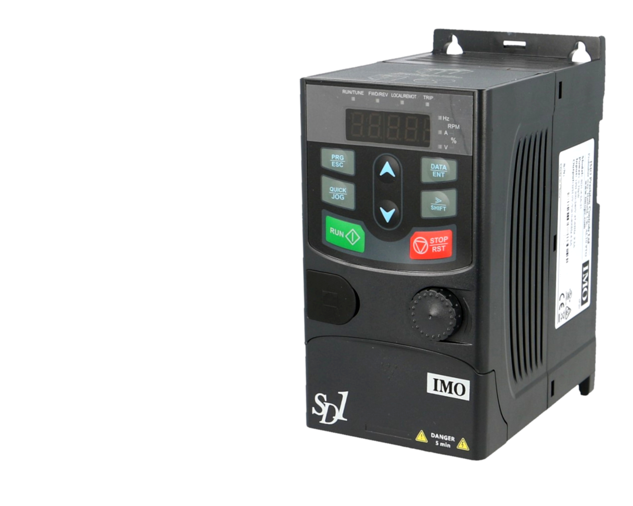 Variateur de vitesse entrée monophasée / sortie triphasée 0,4kW