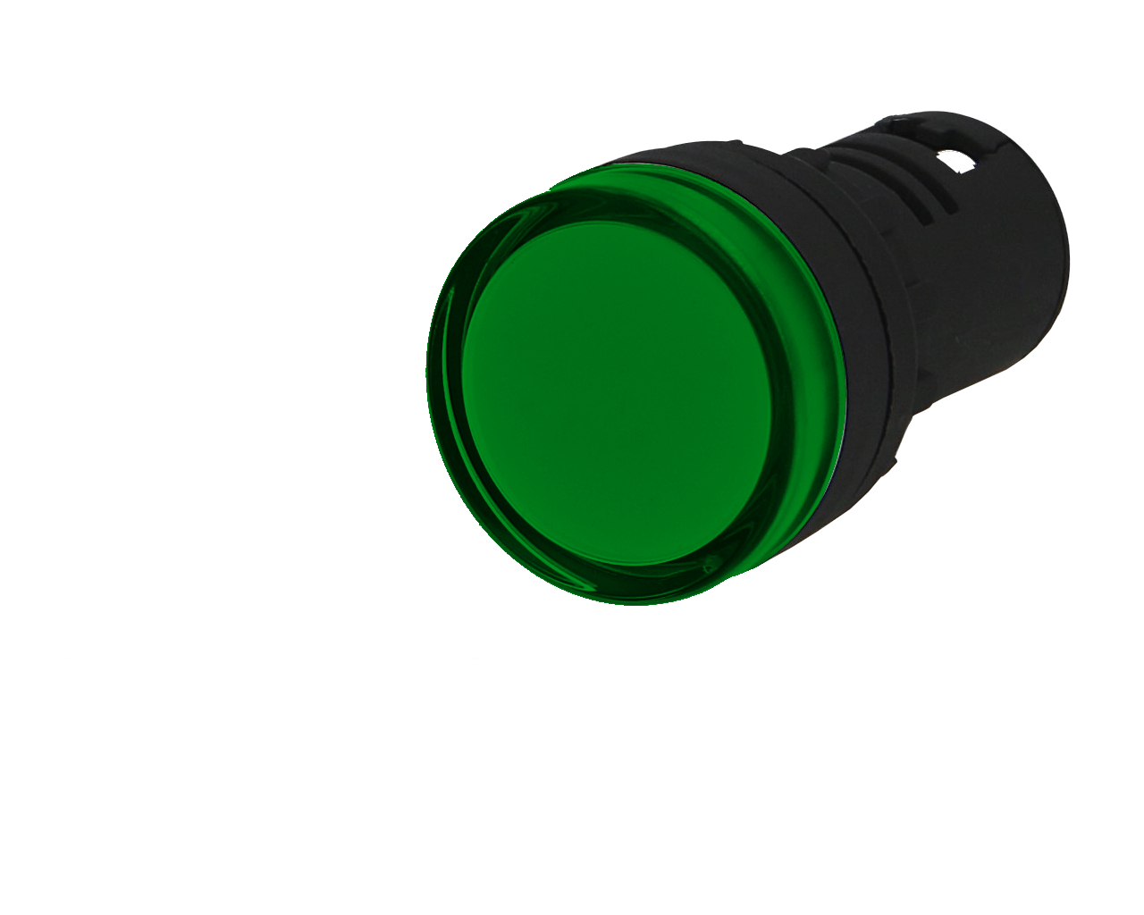Voyant lumineux monobloc à LED IMO 230VAC Ø22mm vert