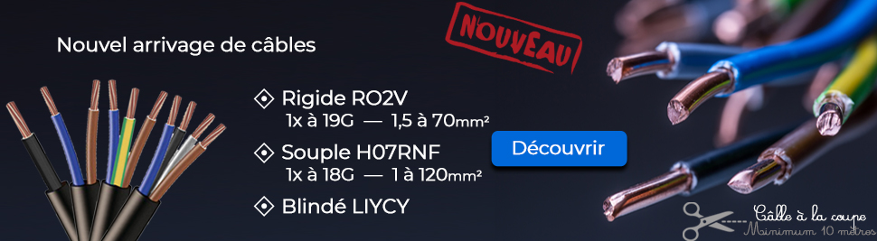 Découvrez notre nouvelle gamme de cable electrique en vente sur bis-electric.com, votre distributeur de materiel electrique