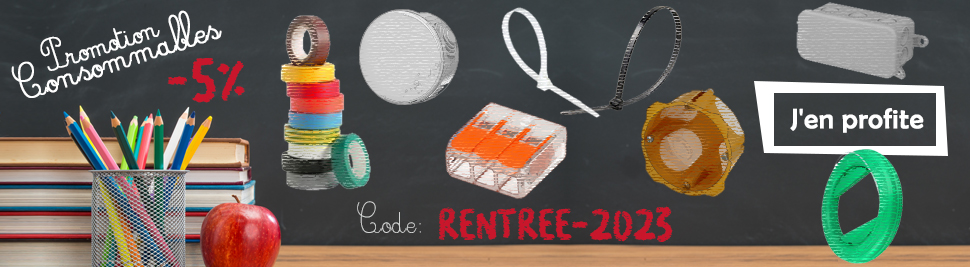 Découvrez notre promotion consommable en vente sur bis-electric.com, votre distributeur de materiel electrique