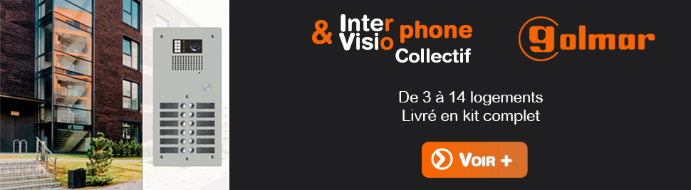 Découvrez notre nouvelle gamme d'interphone et visiophone collectif pour plusieurs logements en vente sur bis-electric.com, votre distributeur de materiel electrique