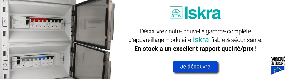 Découvrez notre nouvelle gamme de protection modulaire ISKRA sur bis-electric.com