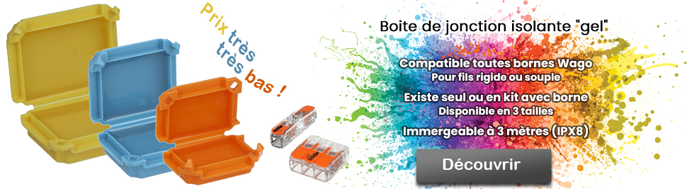 Découvrez notre gamme de boite de jonction en vente sur bis-electric.com, votre distributeur de materiel electrique
