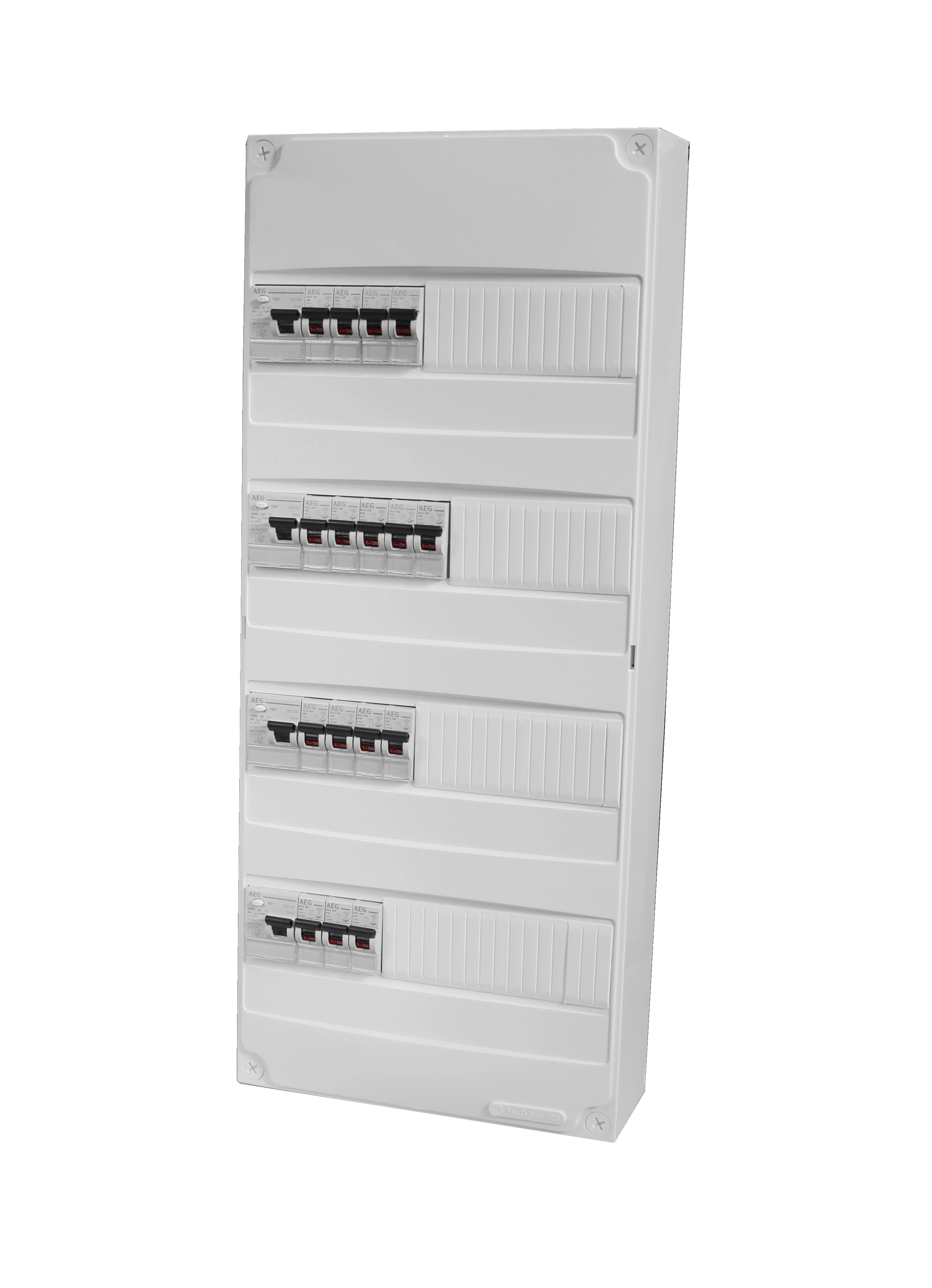 Armoire boitier électrique 63A TRI + 30mA